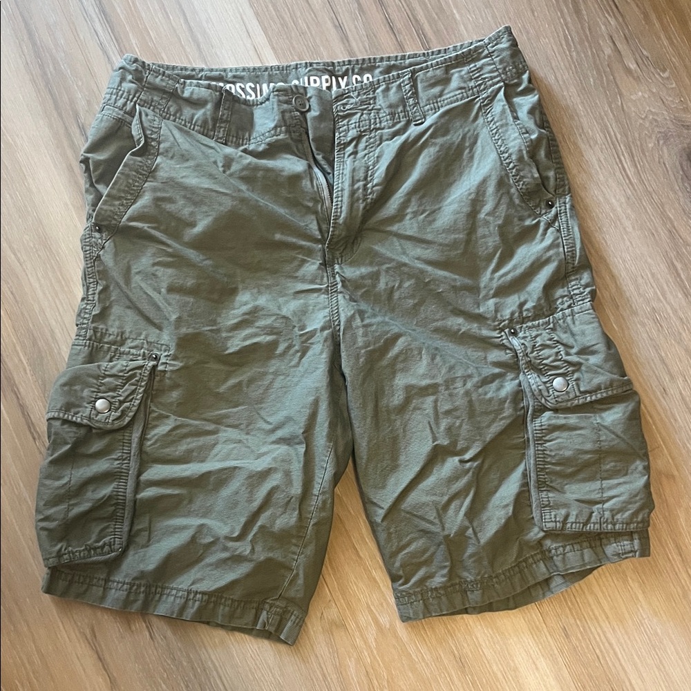 Mossimo Supply Co. Dark Green Cargo Shorts